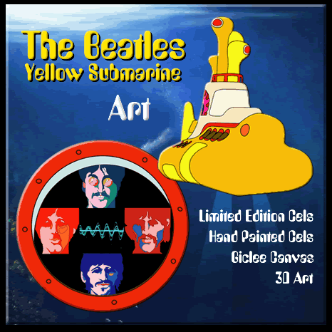 Yellow Submarine Animation Art