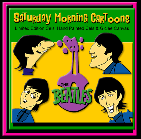 Beatles Saturday Morning Cartoons Animation Art