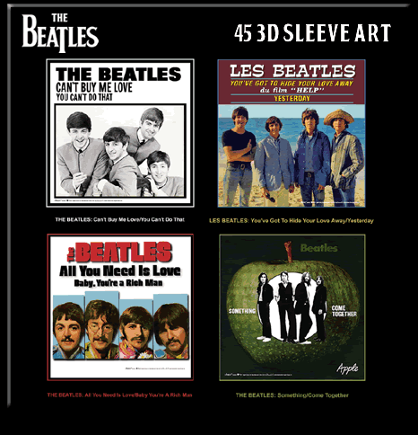 Beatles 3D Art