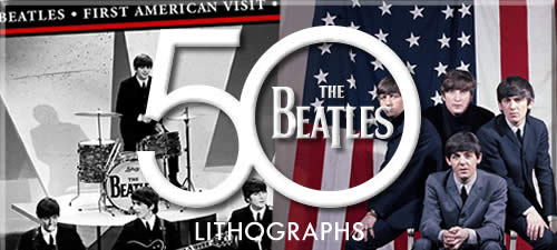 Beatles Limited Edition Lithographs