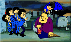 The Beatles Saturday Morning Cartoons - Hand Painted Cels