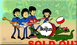The Beatles Saturday Morning Cartoons - Hand Painted Cels