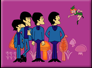 The Beatles Saturday Morning Cartoons - Hand Painted Cels