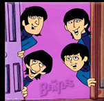 The Beatles Saturday Morning Cartoons - Hand Painted Cels