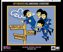 THE BEATLES - Saturday Morning Cartoons  Beatles In Air