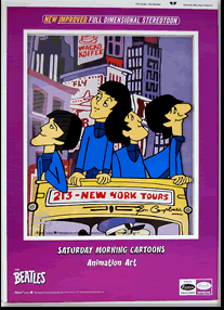 THE BEATLES - Saturday Morning Cartoons  In NYC