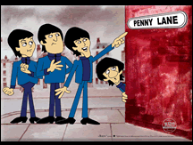THE BEATLES - Saturday Morning Cartoons  Penny Lane