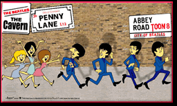THE BEATLES - Saturday Mornaing Cartoons  BeatleMan