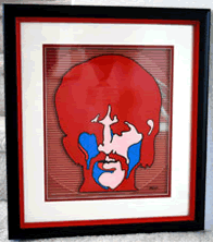 CLICK - ACTUAL FRAMED ART - GEORGE