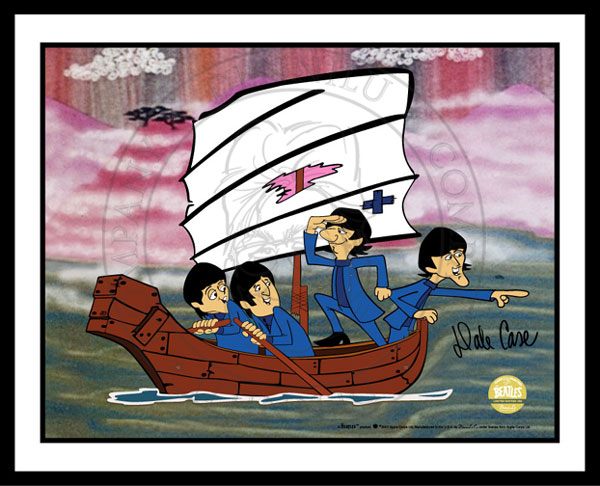 BACK TO HAND PAINTED CELS