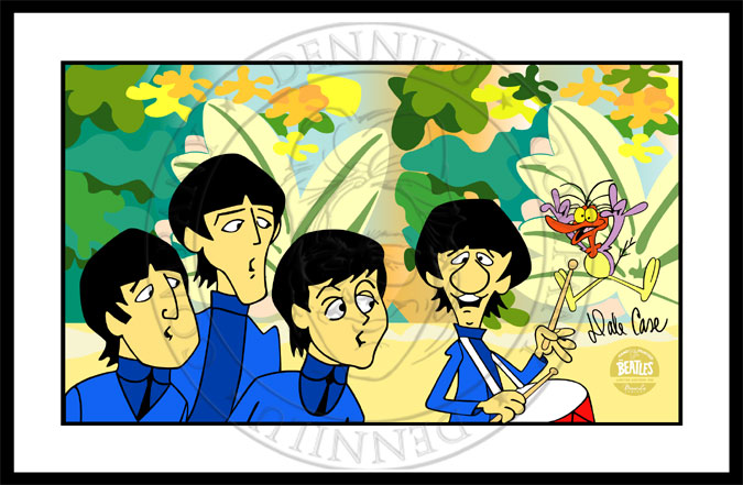 BACK TO HAND PAINTED CELS