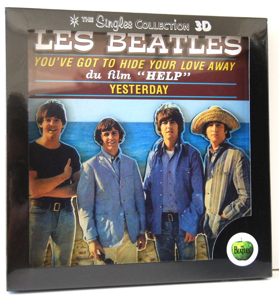 THE BEATLES - 45 3D SLEEVE ART
