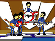 FRAMED IMAGES - Beatles TV Performance